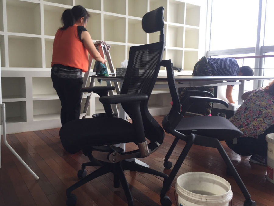 建平县办公室清洁案例