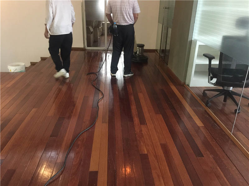 建平县地面清洗案例