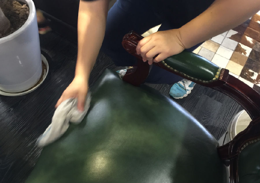 建平县家具清洗案例